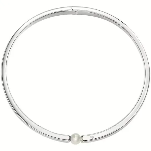 Emporio Armani Colier solid de lux cu perlă EGS3255040