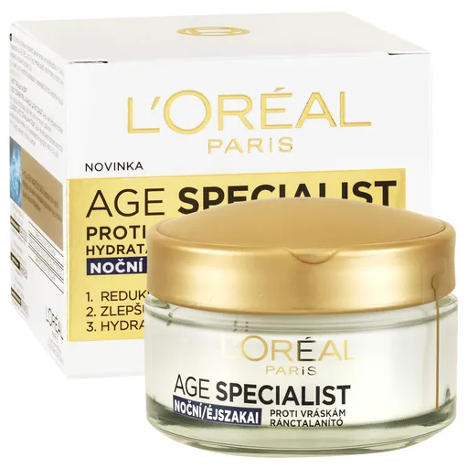 L'Oréal Paris Cremă de noapte anti-rid Age Specialist 35+ 50 ml