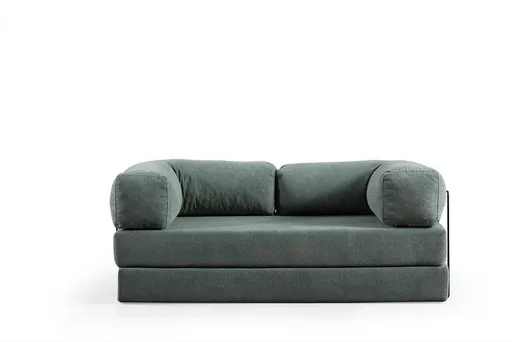 Canapea extensibila 2 locuri, Atelier del Sofa, 560ARE4158, Verde