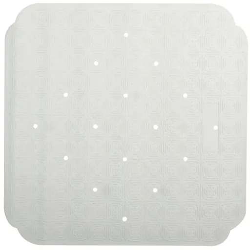 Spirella Suport antiderapant pentru duș RUBY, alb,53 x 53 cm, alb