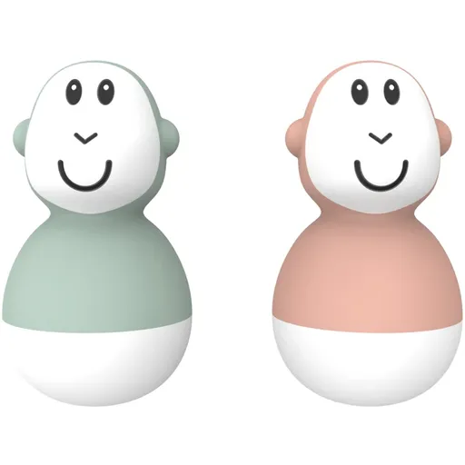 Matchstick Monkey Endless Bathtime Fun Wobblers jucărie pentru apă Mint Green