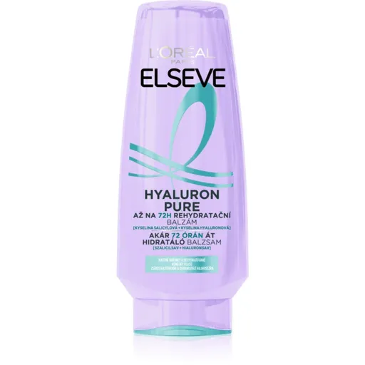 L’Oréal Paris Elseve Hyaluron Pure balsam de păr pentru scalp gras și vârfuri uscate 200 ml