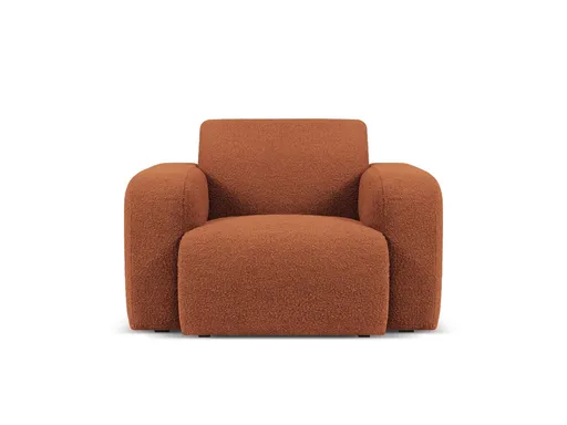 Fotoliu, Molino-101, Micadoni Home, 105x95x72 cm, tesatura boucle, teracota