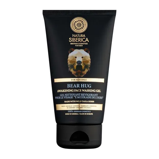 Natura Siberica Gel de curățare Men Bear Hug (Awekening Face Washing Gel) 150 ml