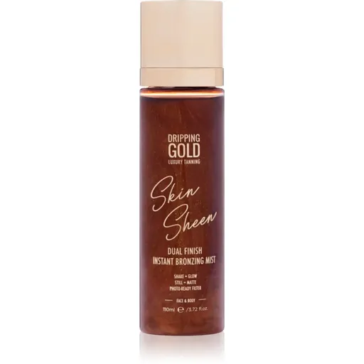 Dripping Gold Luxury Tanning Skin Sheen ceață de piele pentru bronzare pentru corp 110 ml