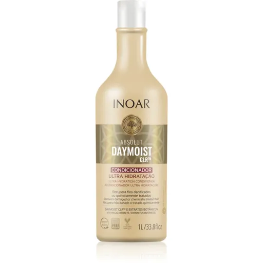 INOAR Absolut Daymoist CLR™ balsam profund hidratant pentru par uscat si vopsit 1000 ml