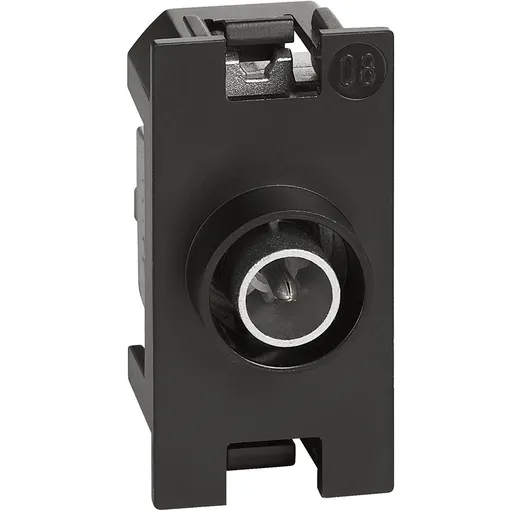 Priza tv de trecere Bticino Living Now K4202P14, negru