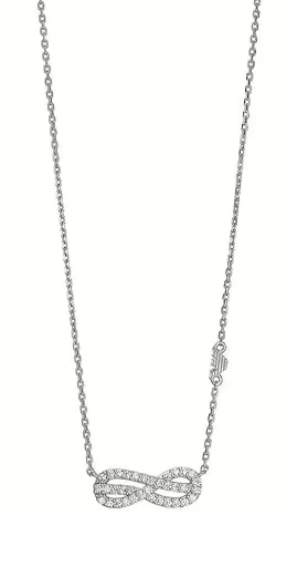 Emporio Armani Colier atemporal din argint cu zirconiu cubic EG3597040