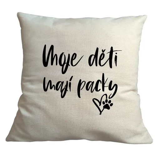 Față de pernă Bohemia Gifts - Labe, 40 x 40 cm