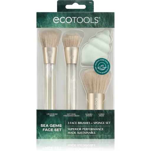 EcoTools Sea Gems Face set set perii machiaj