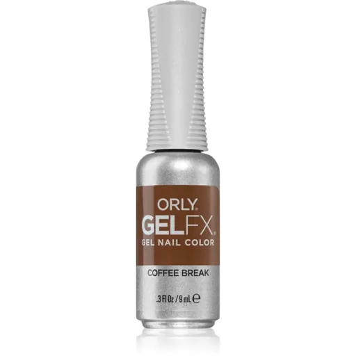 Orly Gelfx Gel unghii cu gel folosind UV / lampă cu LED culoare Coffee Break 9 ml