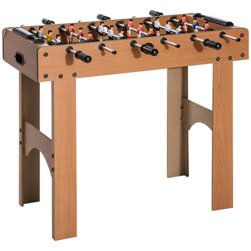 HOMCOM Teren de Fotbal Balilla Profesionala in Lemn MDF, 87x 4 x78cm | Aosom Romania