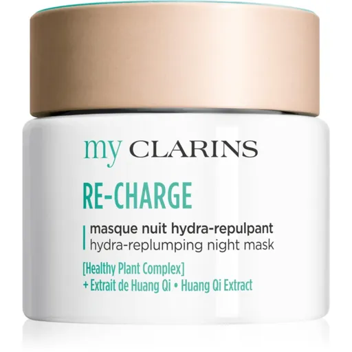 Clarins My Clarins Re-Charge Hydra-Replumping Night Mask masca energizanta pentru piele pentru o piele radianta 50 ml
