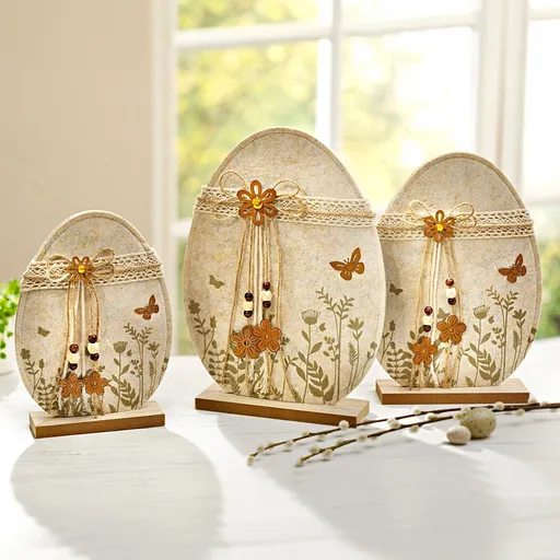 Ouă de Paște din fetru Uovo, set 3 buc.