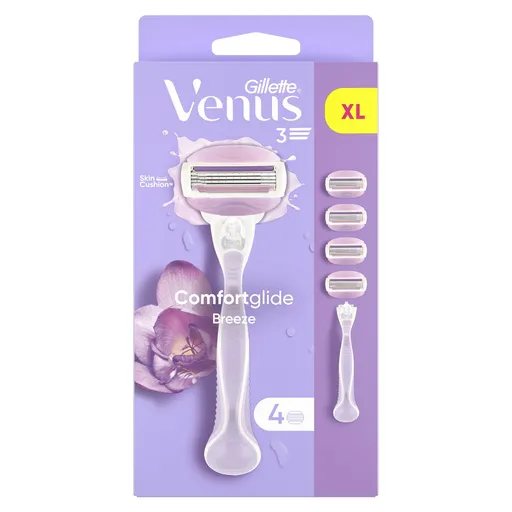 Gillette Aparat de ras Venus Comfortglide Breeze + 4 capete