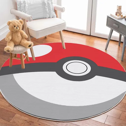 Covor, Woopamuk155, 100x100 cm, Rosu