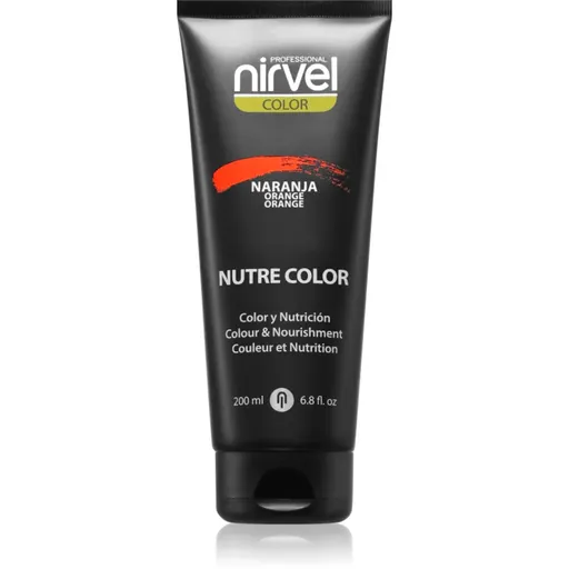 Nirvel Nutre Color masca tonifianta si hranitoare pentru păr culoare Naranja 200 ml