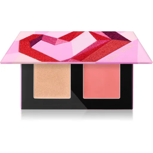 Bobbi Brown Threads of Love Cream Glow Highlighter + Pot Rouge paletă cu iluminatoare și farduri de obraz culoare Peach Duo 4 g