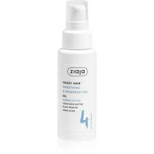 Ziaja Plant Essentials Baobab Leaves ulei de netezire pentru păr creț 50 ml