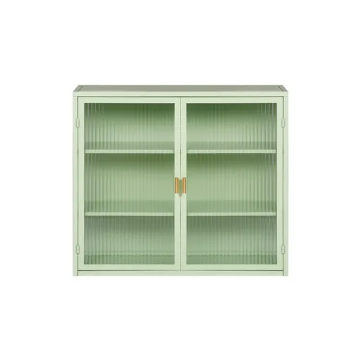 Bufet modern cu două uși, Verde | Aosom Romania