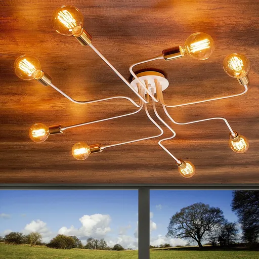 Lustra, Opviq, 525NOR1322, Alb