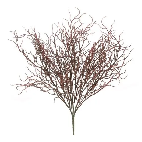 Decorațiune artificială Iarbă ondulată maro, 30 x20 x 40 cm
