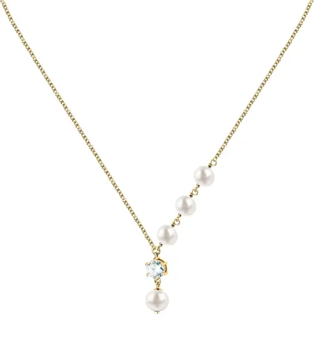 Morellato Colier elegant cu perle autentice și zirconiu Perla SXU56