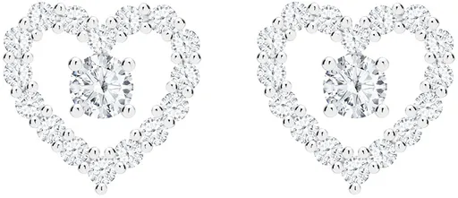 Preciosa Romantici cercei de argint First Love cu zirconiu cubic Preciosa 5303 00