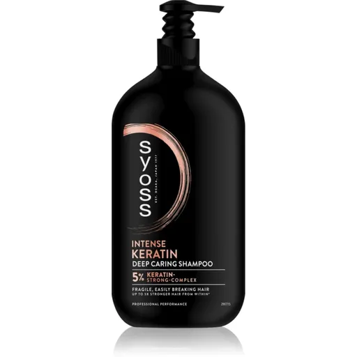 Syoss Intense Keratin sampon cu keratina împotriva părului fragil 750 ml
