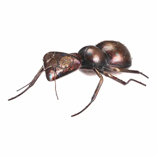 Decorațiune metalică pentru grădină, furnică, 33 x23 x 10 cm