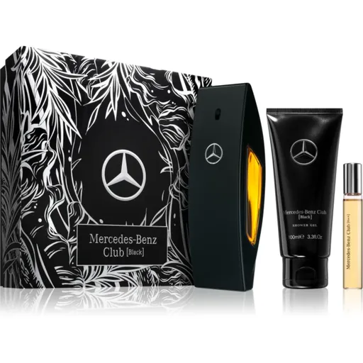 Mercedes-Benz Club Black set cadou pentru bărbați 1 buc