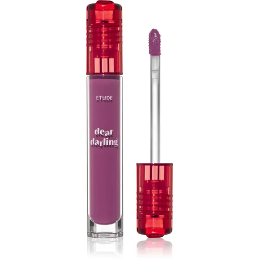 ETUDE Dear Darling Water Gel Tint ruj cu textura de gel culoare 07 Red Bean Pink 5 g