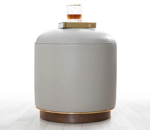 Taburet, Atelier del Sofa, 209FLF1262, Gri