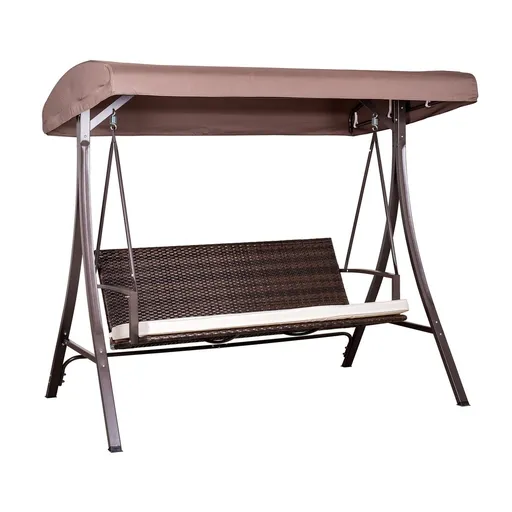 Happy Green Leagăn de grădină Capri din ratan