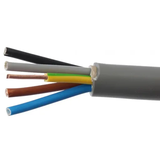 Cablu electric de cupru CYY-F 5x4 mmp / m