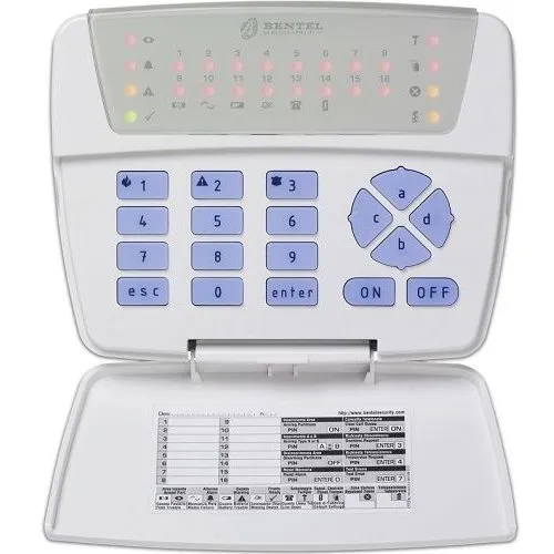 Tastatura LED, 16 zone Bentel CLASSIKA LED