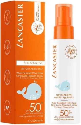 Lancaster Spray de protecție pentru copii SPF 50+Sun Sensitive (Water Resistant Milky Spray) 150 ml