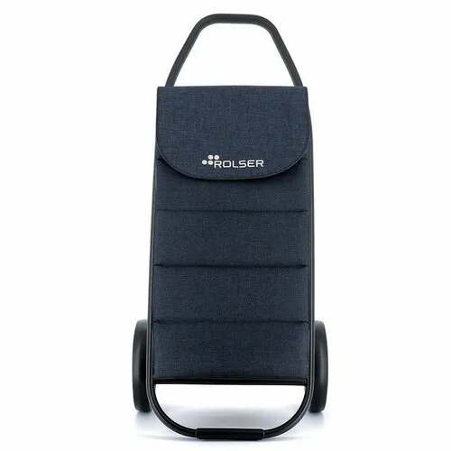 Geantă de cumpărături pe roți Rolser Com Polar 8Black Tube, albastru, albastru