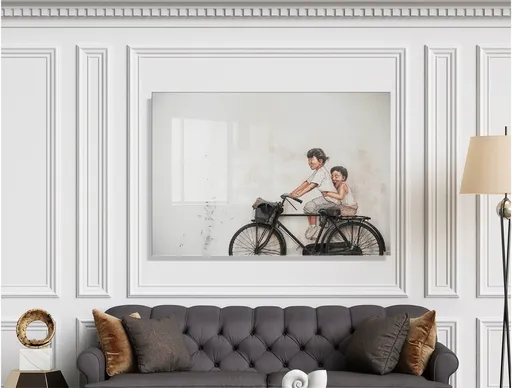 Tablou decorativ, 1875, 70 x 100 cm, Multicolor