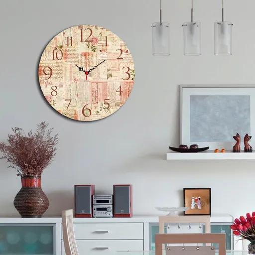 Ceas de perete, Ms-11, ø40 cm, Multicolor