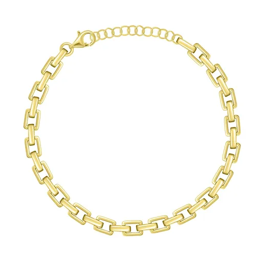 Brilio Silver Brățară elegantă placată cu aur pentru femei BRC232Y