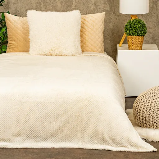 Cuvertură de pat Matex Montana crem, 170 x 210 cm, bej