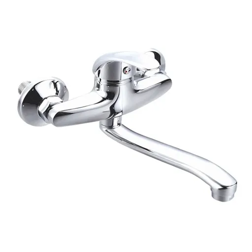 Baterie baie Sanitec ERT SN 0008, Pentru perete, Crom