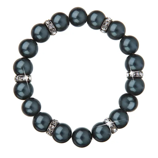 Evolution Group - Pavona Brățară elegantă din margele cu cristale 33058.3