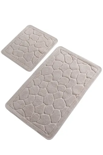 Set covorase de baie, L'essentiel Maison, Lino, Multicolor