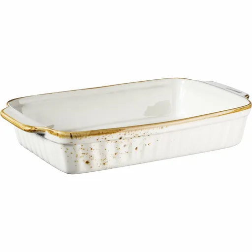 Mäser Vas de copt Pintar White cu puncte maro 30 x18,6 cm, M