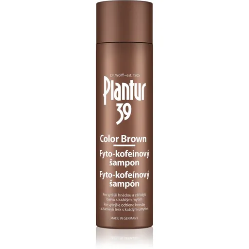 Plantur 39 Color Brown sampon pe baza de cafeina pentru nuante de par castaniu 250 ml