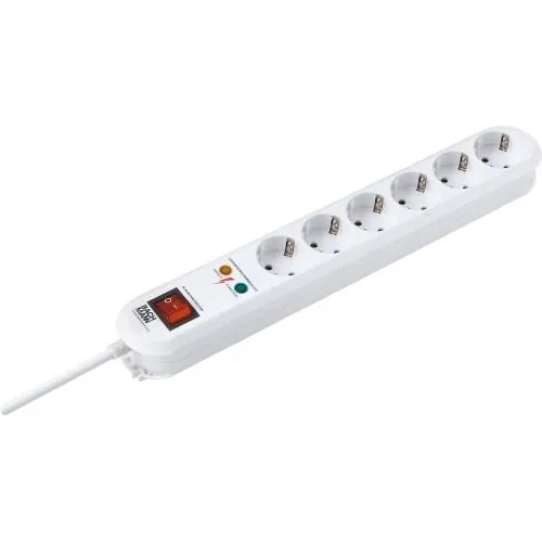 Prelungitor cu protectie 6P 1.5m Bachmann 381.2501KR