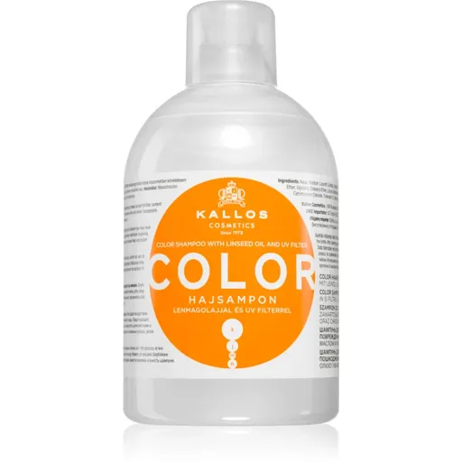 Kallos KJMN Professional Color șampon pentru par vopsit si sensibil 1000 ml