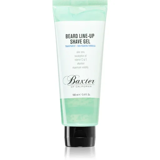 Baxter of California Beard Line-up gel pentru bărbierit 100 ml